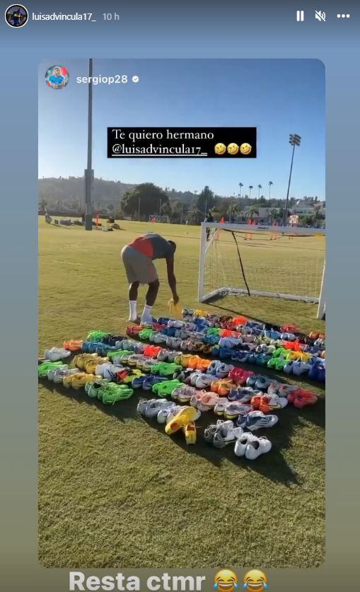 Advíncula respondió a Sergio Peña tras la broma. (Foto: Instagram)