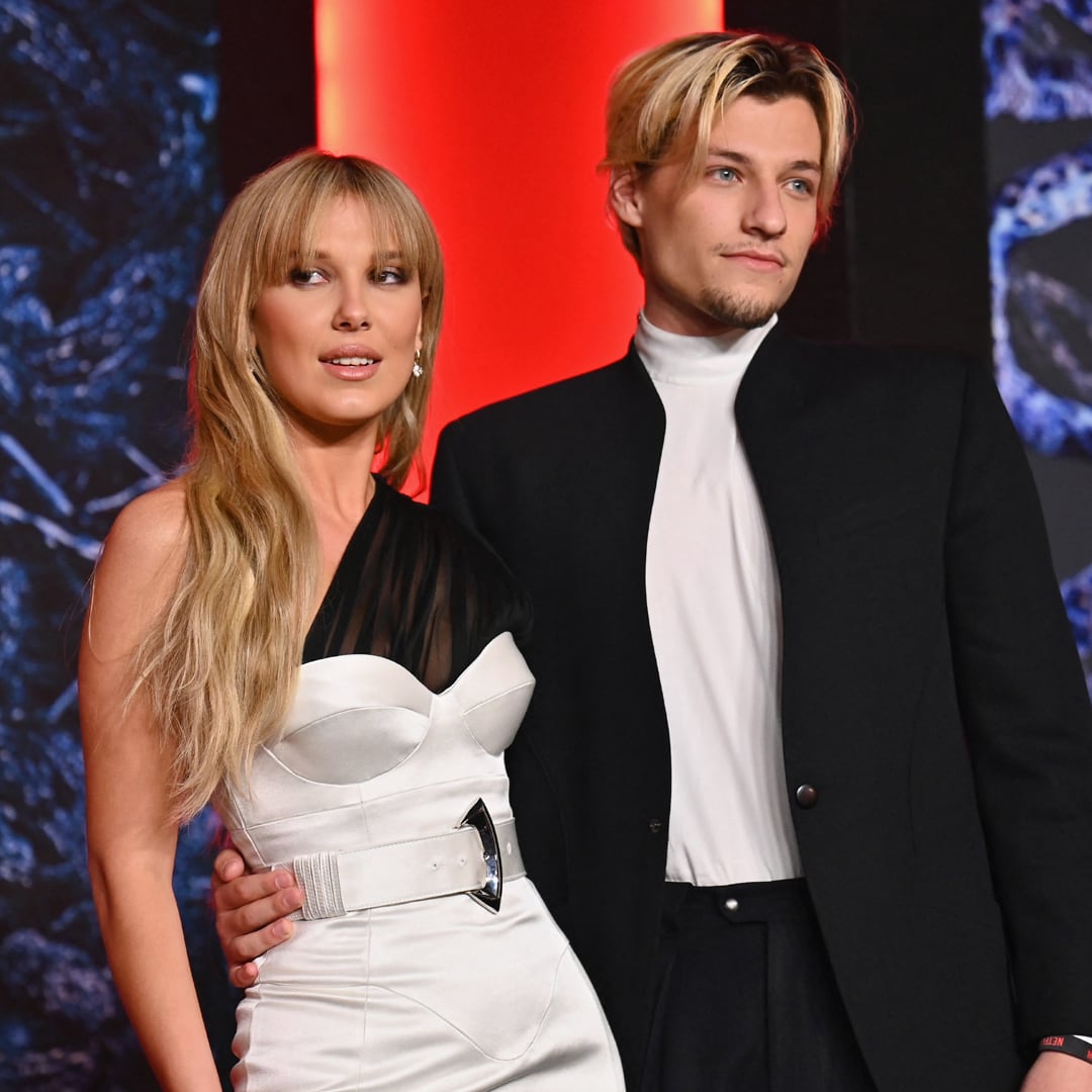 Millie Bobby Brown llegó a la premiere 2022 de "Stranger Things" con su novio: Jake Bongiovi, hijo del rockero Jon Bon Jovi.