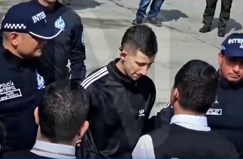 Sergio Tarache ya se encuentra en territorio patrio. (Captura Canal N)