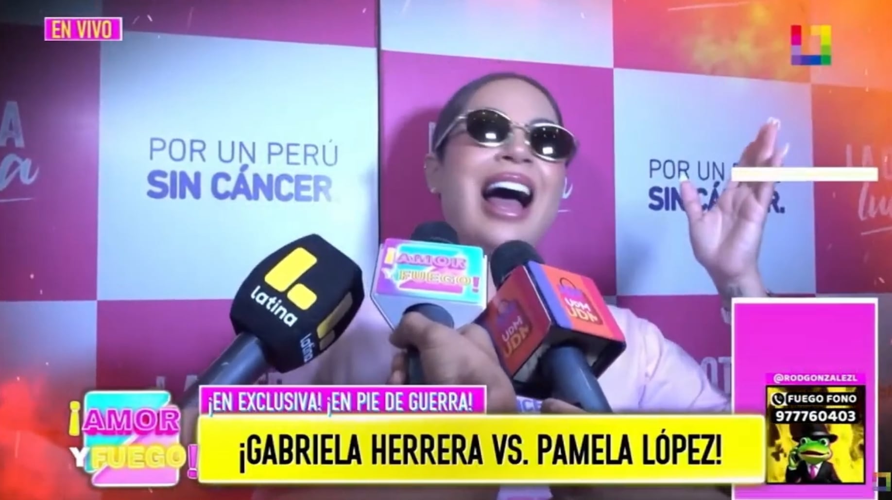La trujillana le aconsejó a la bailarina que piense mejor las cosas sobre su relación