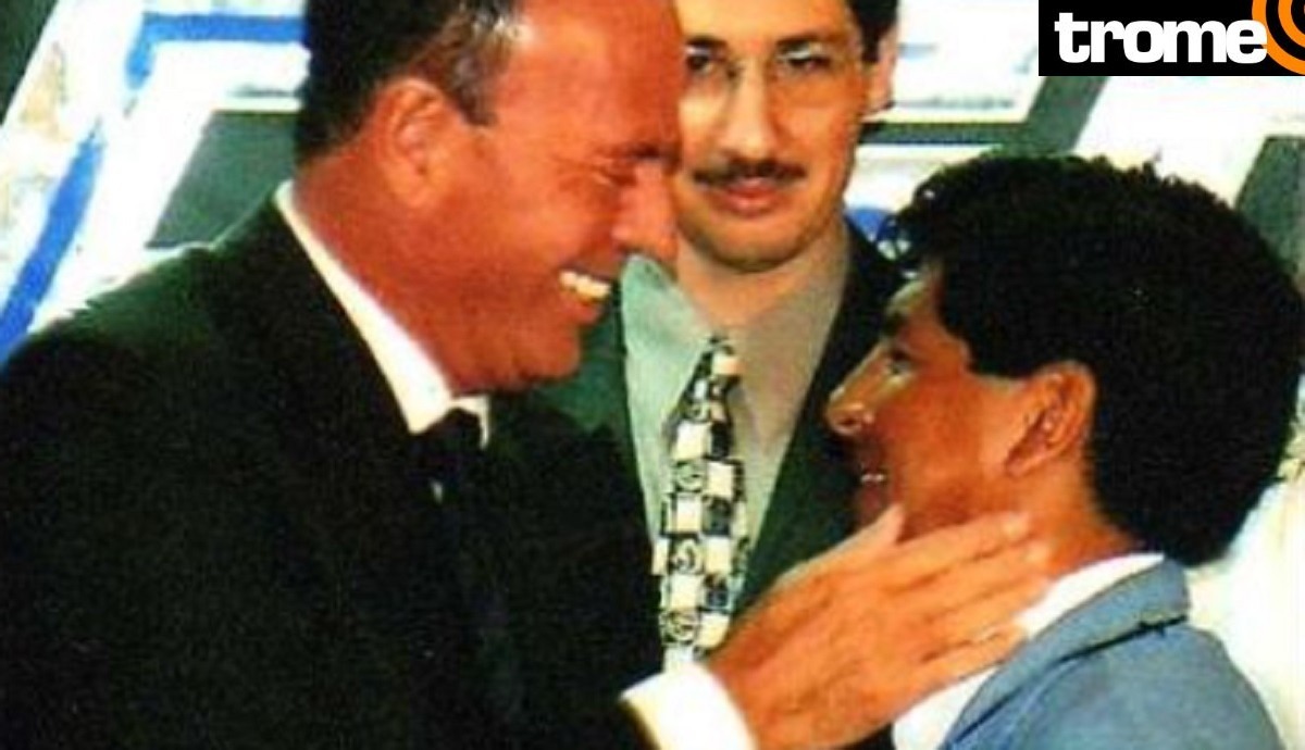 Julio Iglesias y Mendocha. (Foto: Trome).