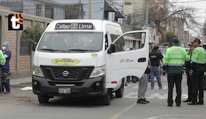 ¡Asesinato en el Callao! Sicarios acribillan a cobrador de combi y deja al chofer y un pasajero herido