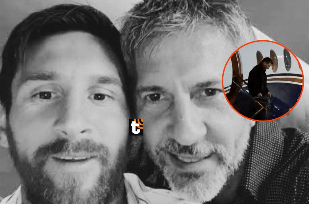 Lionel Messi llegó al Rosario para darle el último adiós a su padre Jorge Messi, quien falleció a los 68 años.