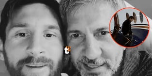 Lionel Messi llegó al Rosario para darle el último adiós a su padre Jorge Messi, quien falleció a los 68 años.