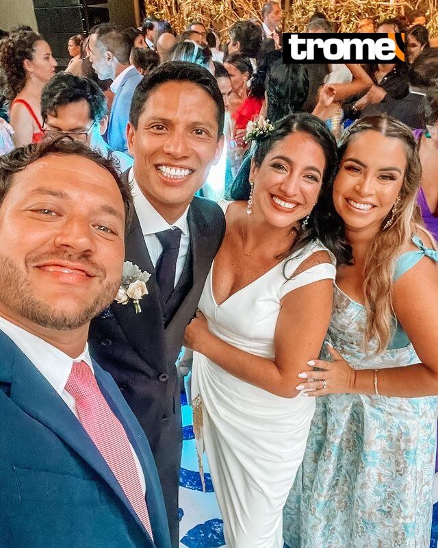 Boda de André Silva y la hija de Michelle Alexander. Foto: Instagram