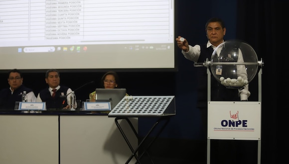 TROME | ONPE realizó el sorteo de ubicación de los partidos en cédulas de votación. Video: ATV