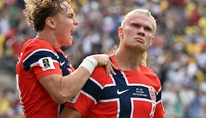 Erling Haaland se luce con doblete ante Brasil en partidazo por los Octavos de Final| VIDEO