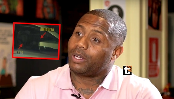 TROME - Roberto Guizasola es AMPAYADO en su auto junto a mujer que no es su esposa y de madrugada: ¿Qué estaba haciendo?