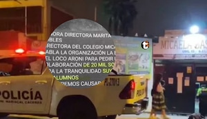 ¡Pánico en SJL! Banda del ‘Loco Aroni’ amenaza con dinamitar colegio y exige 20 mil soles