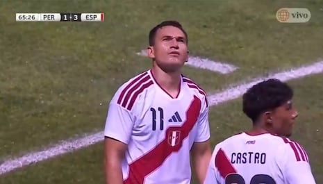 Jairo Vélez marca su cuarto gol con la selección peruana en cuatro partidos | VIDEO
