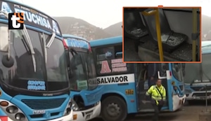 Buses de ‘El Chino’ no circularán hoy tras sufrir atentado: extorsionadores abrieron fuego contra flota de vehículos