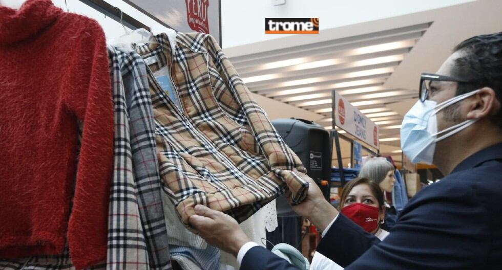 Gamarra sigue luchando su reactivación y presenta su producción de invierno que ofrecerá en centros comerciales. (Trome / Jorge Luis Cerdán)