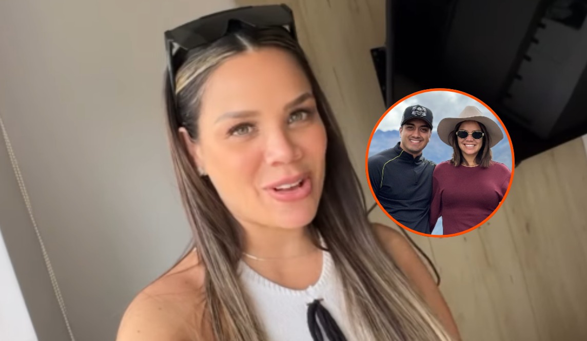 Andrea San Martín reveló que ya dejó las juergas y que junto a su novio la pasan siempre en casa.