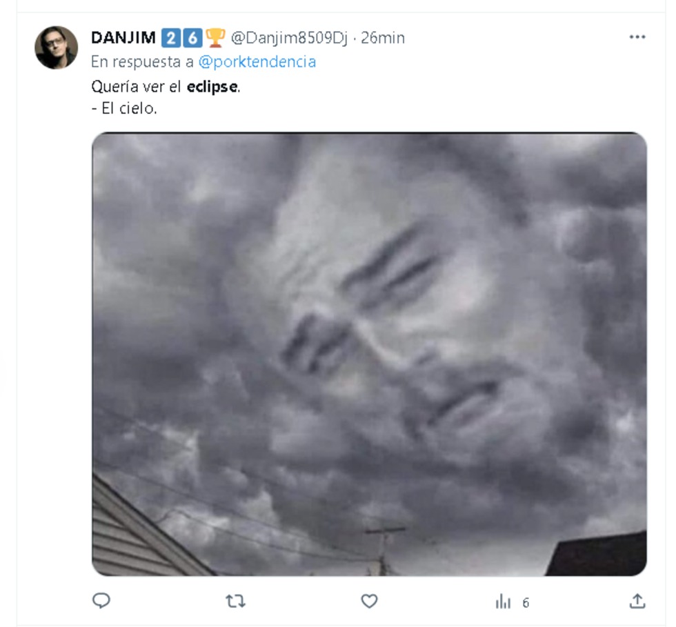 Mira esta divertida selección con los mejores memes del eclipse solar.