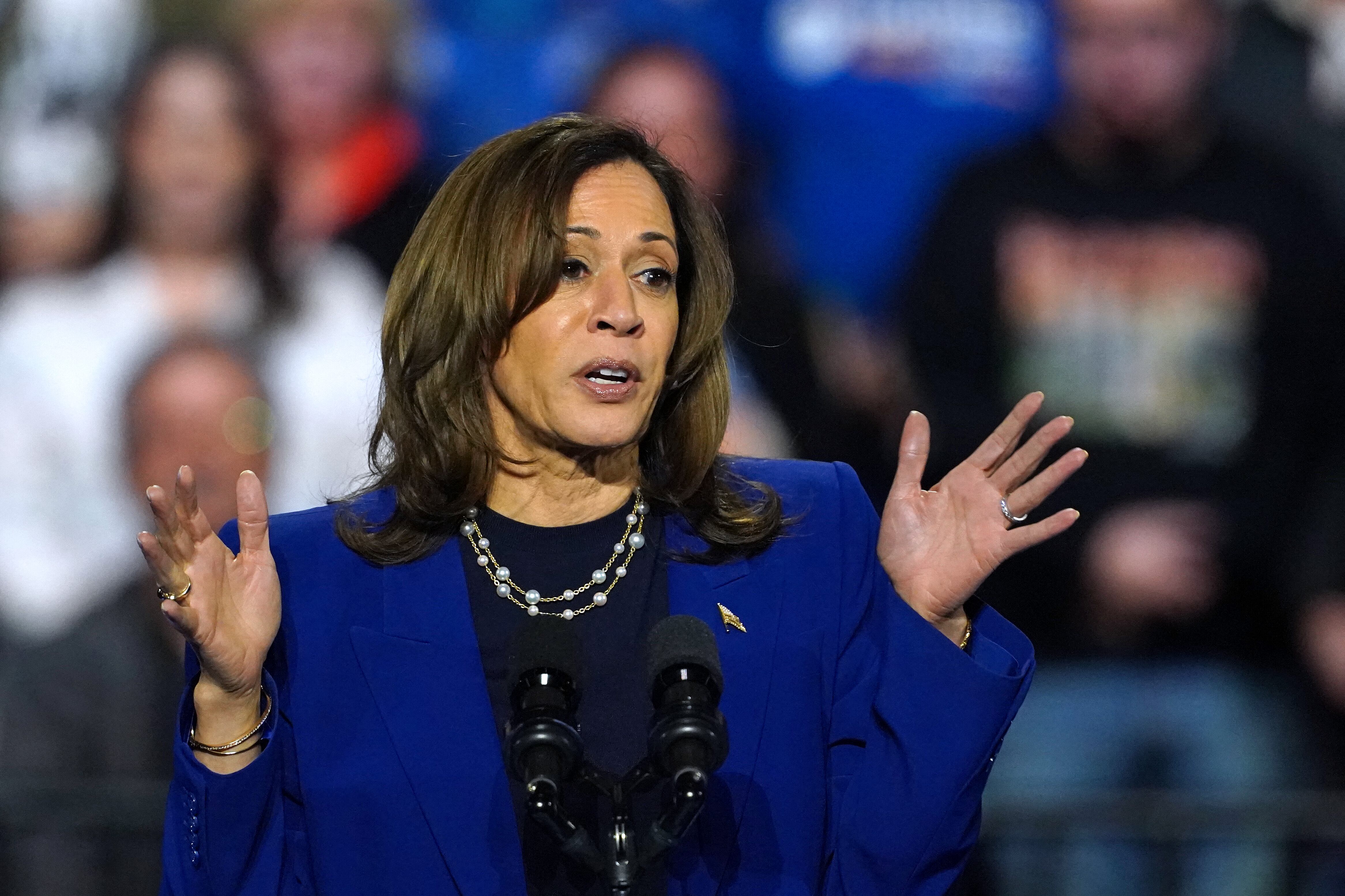 Kamala Harris disputa las Elecciones de Estados Unidos 2024. (Foto: AFP)