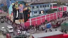 ¡Pánico frente a colegio en Mi Perú! Escolares corrieron tras ataque a balazos contra un alumno