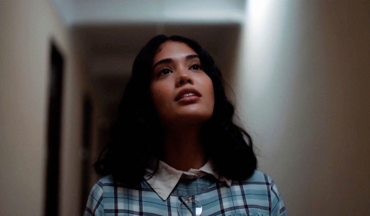 La actriz actuando en "Emma Reyes, La Huella de la Infancia" (Foto: Señal Colombia, Consorcio Quinto Color y CM&)