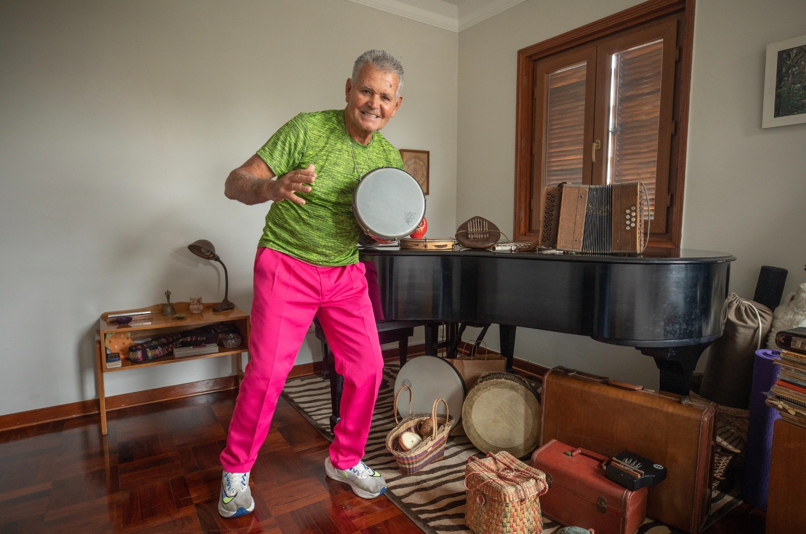 Afirma que desistió de jugar básquet por cuidar sus dedos (Foto: Britanie Arroyo)