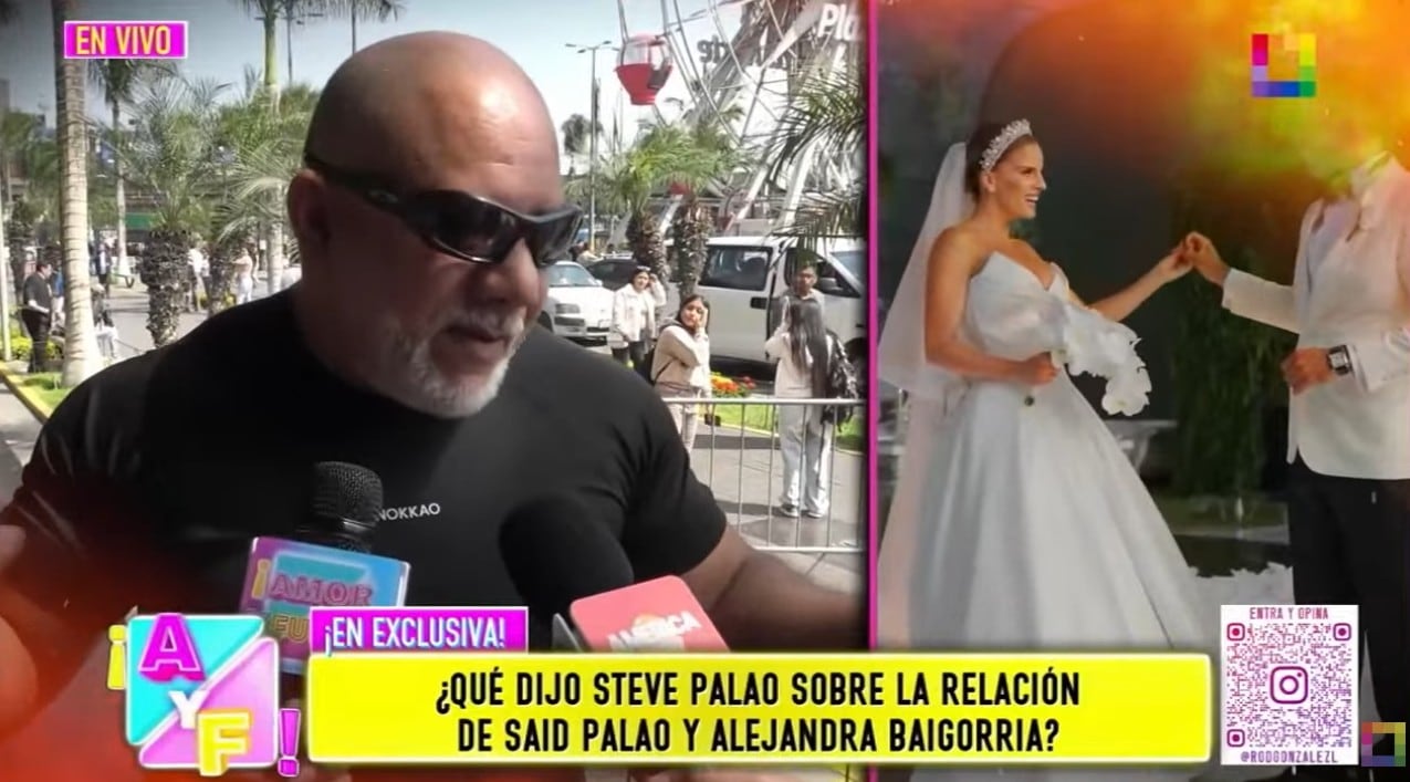Steve Palao respalda relación de Said y Alejandra Baigorria.