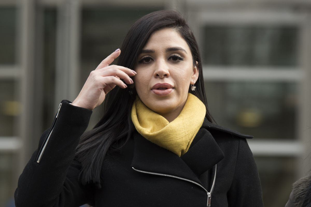 Emma Coronel se casó en 2007 con Joaquín 'El Chapo' Guzmán, fruto de su amor tienen dos hijas gemelas (Foto: Don Emmert / AFP)