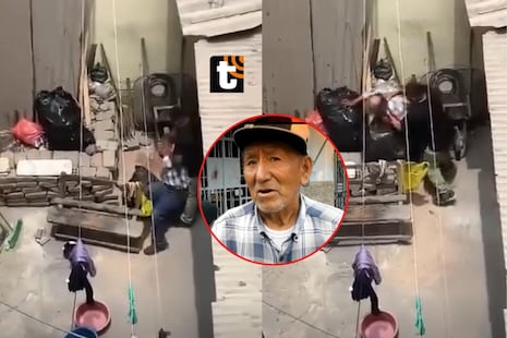 Anciano que fue golpeado y ahorcado por su hijo sale en su defensa: “Yo no he peleado con él, me he caído...