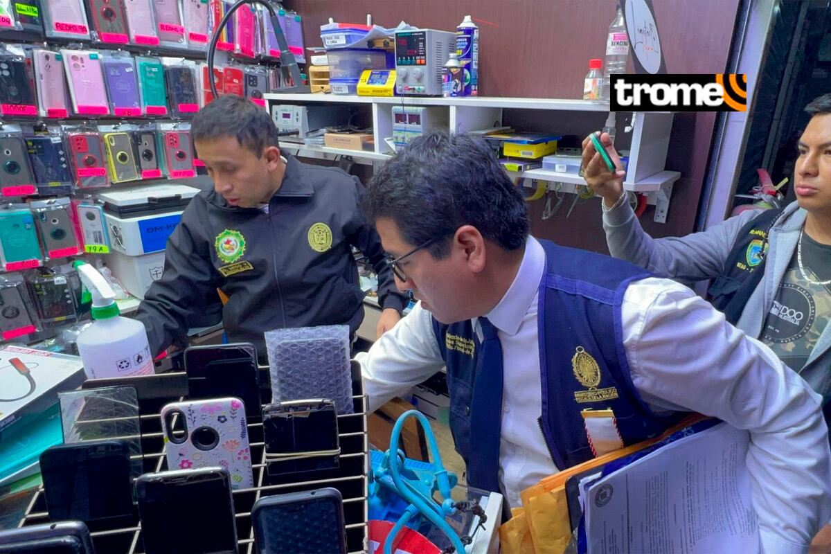 Fiscalía y PNP allanan la galería “Mesa Redonda” (Las Malvinas).