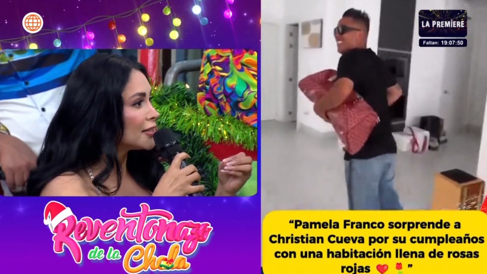 Pamela Franco dice que ahorró hasta un año para comprarle una bolsa de lujo de Christian Cueva por su cumpleaños.