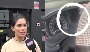 Samantha Batallanos víctima de brutal atraco en la Panamericana Sur: “Tiraron un balazo a la luna del carro”