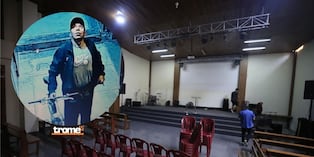 Delincuente se paseó por el templo y el salón de sonido para hurtar instrumentos musicales.