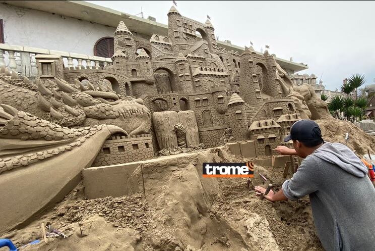 Escultor peruano Rubén Rebatta en entrevista con Trome mostró y dio detalles de sus nuevas obras. (Isabel Medina)