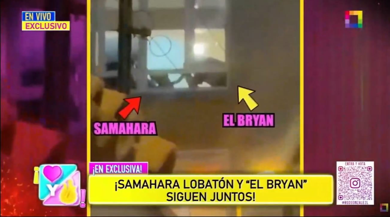 Captan a Bryan Torres dentro del departamento de Samahara Lobatón.