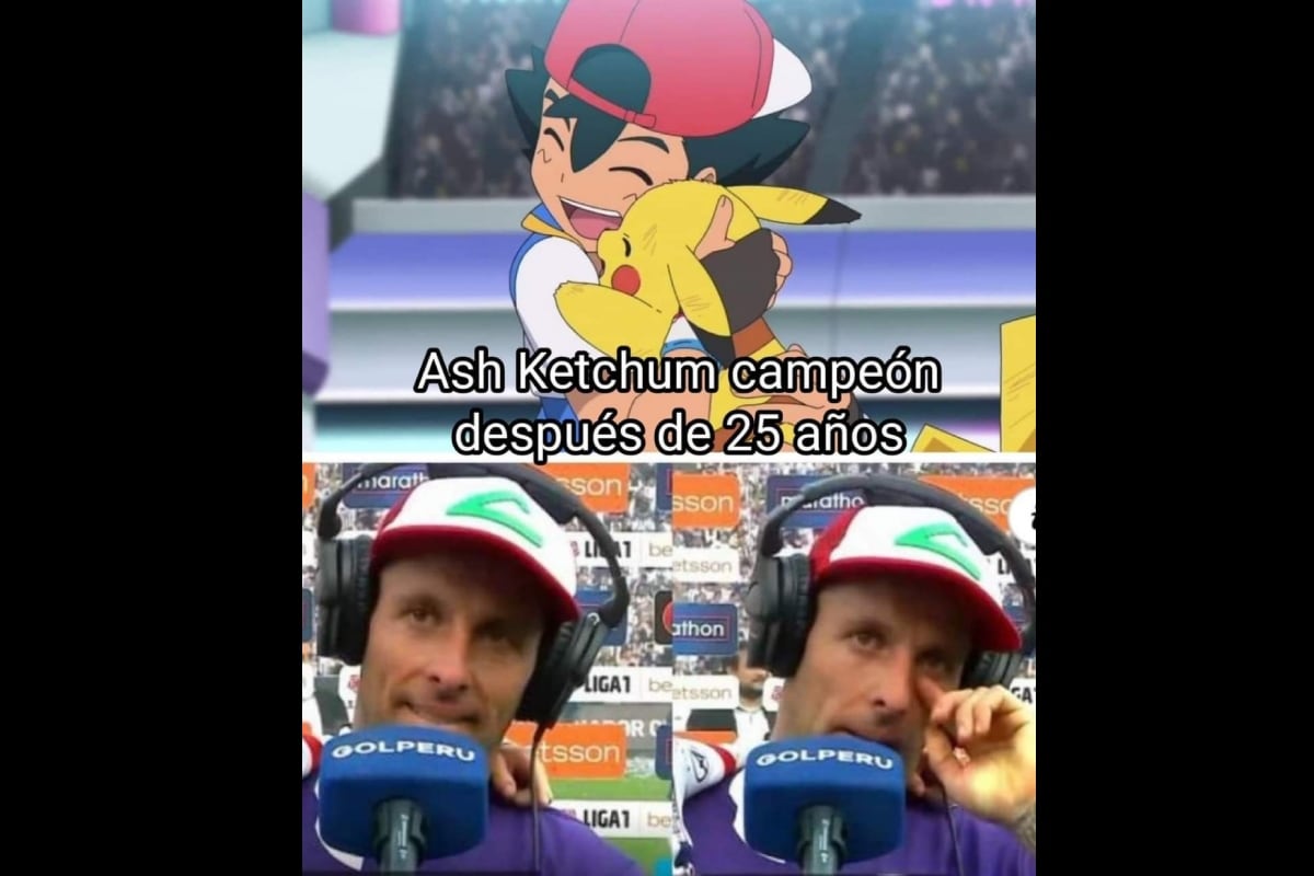 Los memes que hubo en redes sociales luego de que Ash Ketchum se consagró campeón mundial en Pokémon.