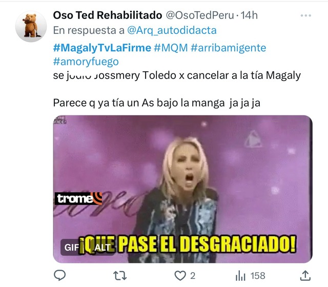 Paolo Hurtando en entrevista con Magaly Medina sobre Jossmery Toledo