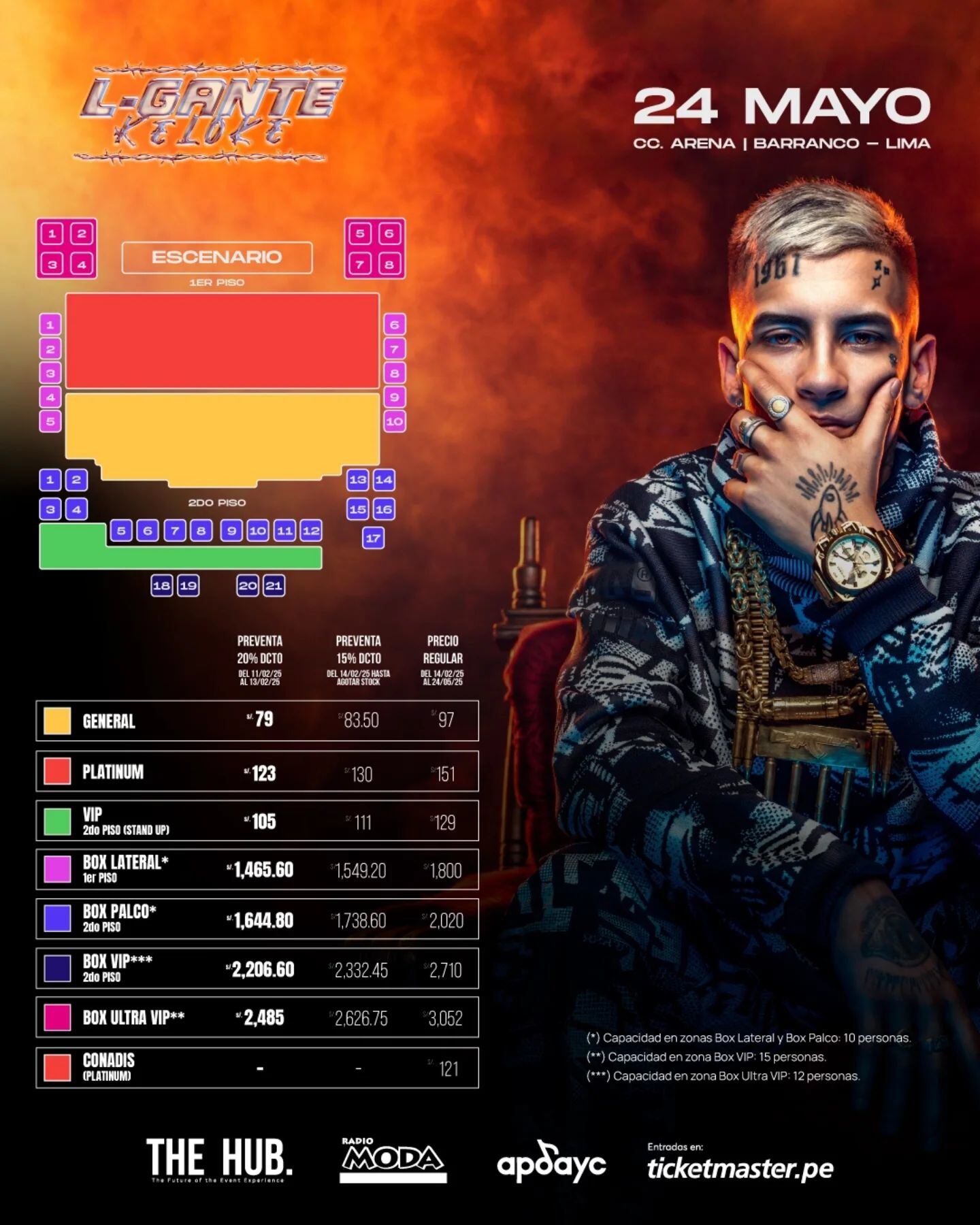 El cantante argentino L-Gante llegará a Lima el próximo 24 de mayo. (Foto: Instagram)