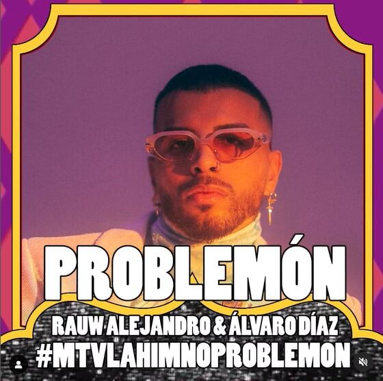 Rauw Alejandro también está considerado para los prestigiosos premios de la cadenta MTV (Foto: MTV MIAW/Instagram)