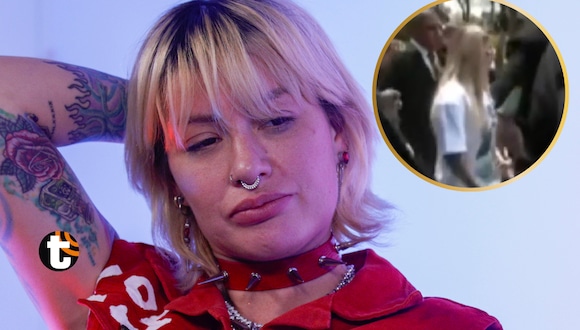 TROME - Leslie Shaw se retira de entierro de Paul Flores