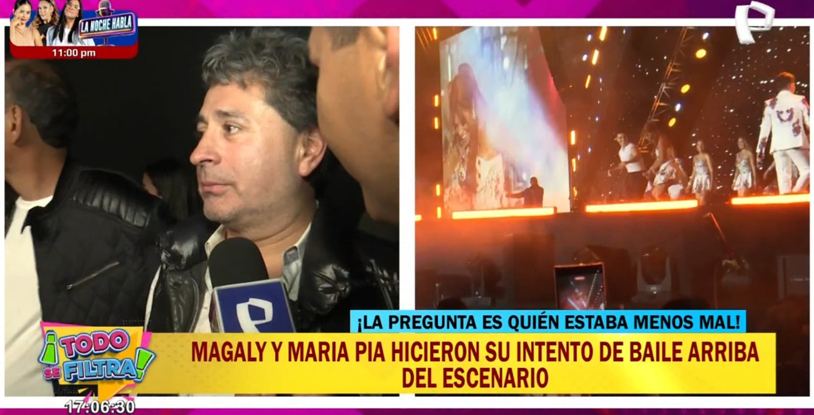 Alfredo Zambrano opina sobre la participación de Magaly Medina en el aniversario de 'La Bella Luz'.