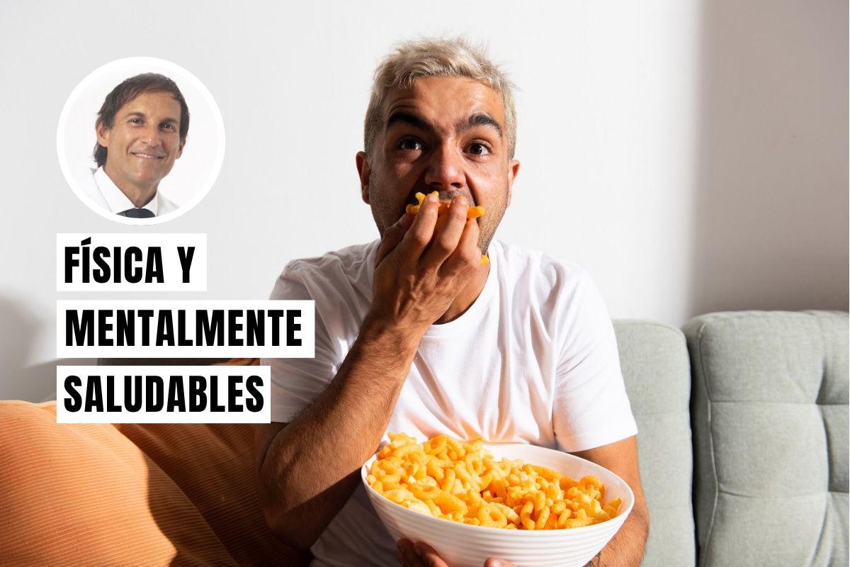 El cirujano Osores Bianchi habla sobre la relación entre la ansiedad y el aumento del apetito. Foto: Istock.