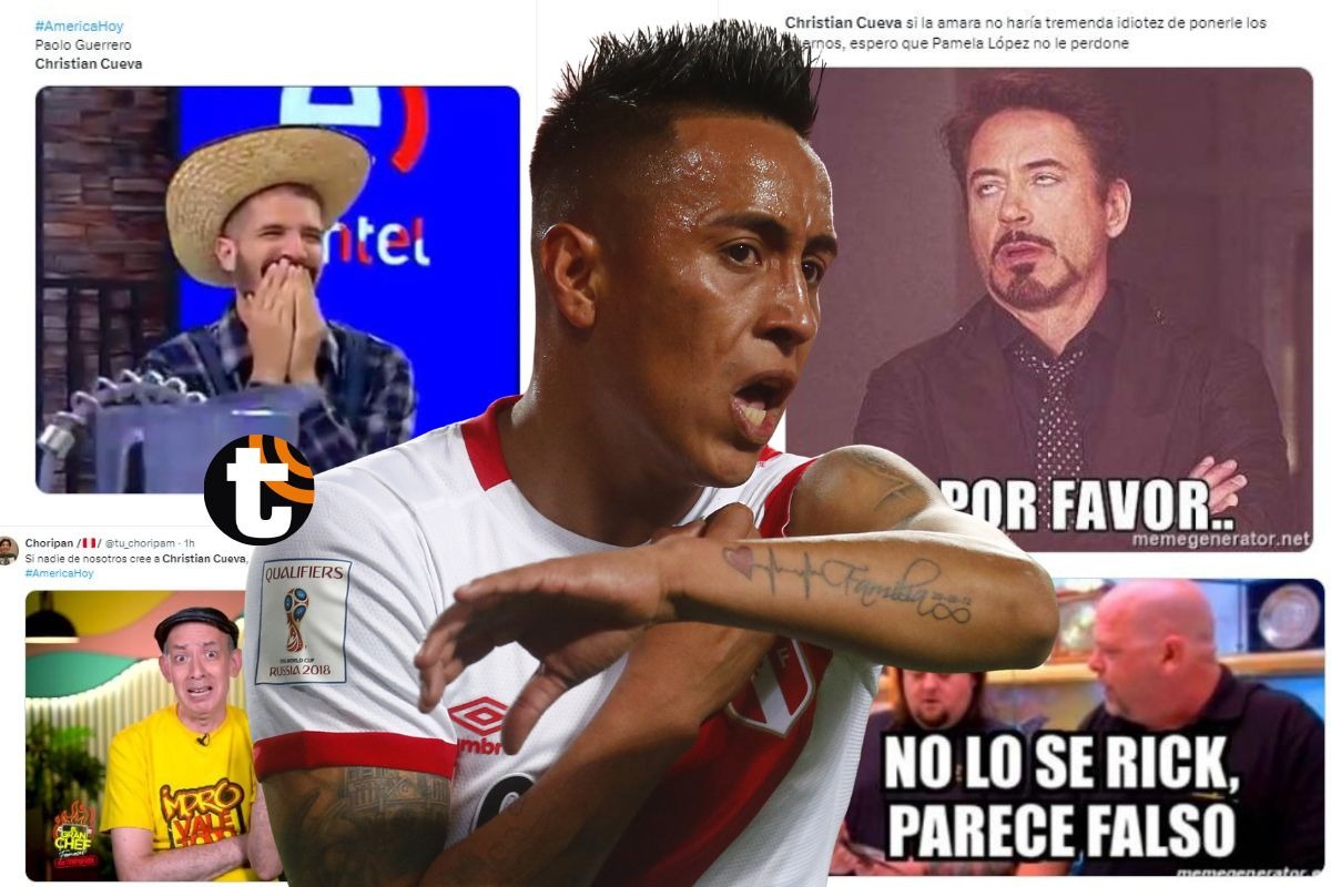 TROME | Los memes más divertidos sobre Christian Cueva y sus declaraciones sobre Chris Soifer y Rosángela Espinoza (Foto: Twitter)