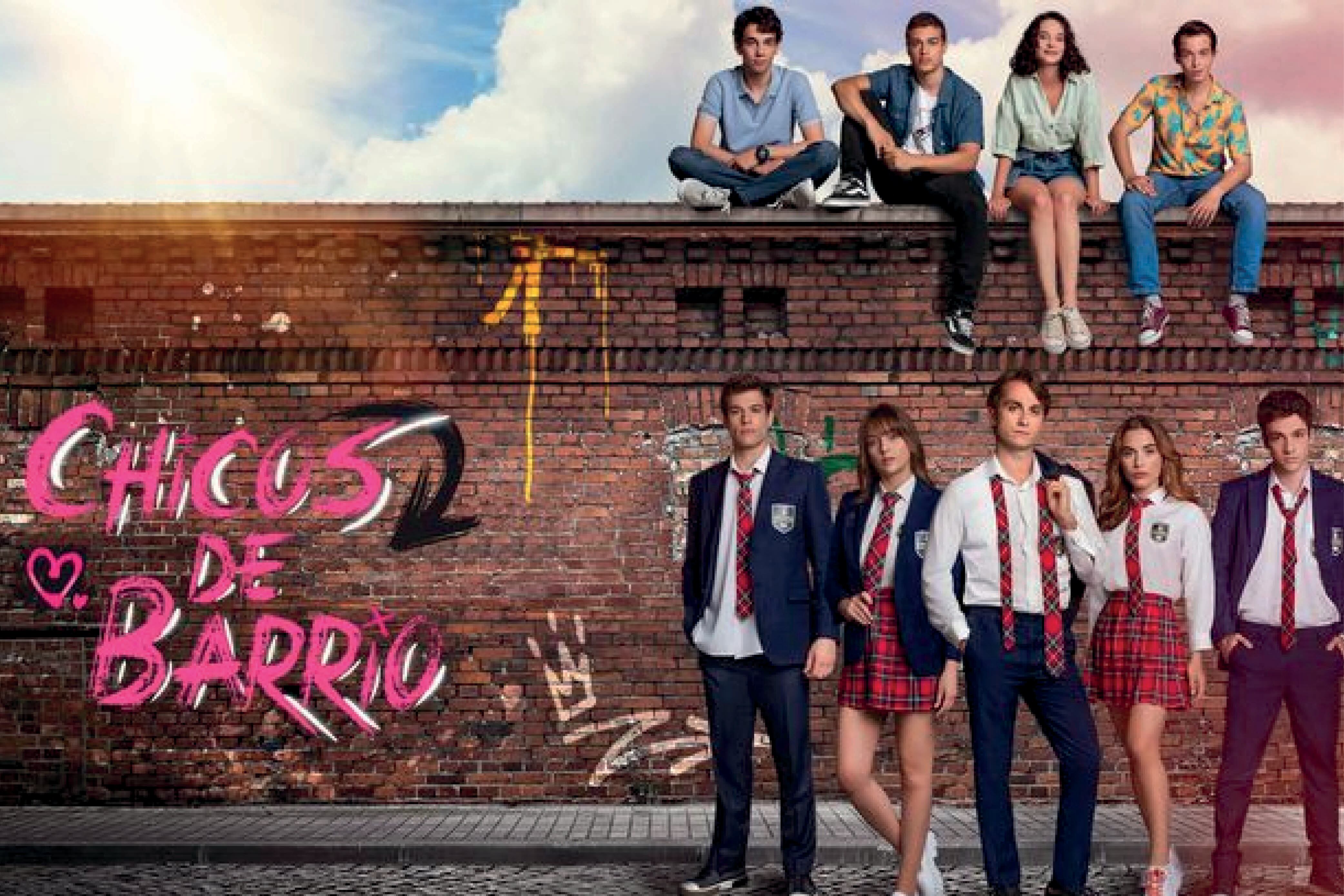 Póster oficial de "Chicos de barrio" (Foto: Mediaset)
