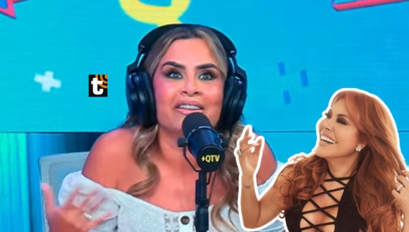 TROME - Ethel Pozo sorprendida con apoyo de Magaly tras polémica con Janet y ¿podrían juntarse?: “Ahora estoy libre”