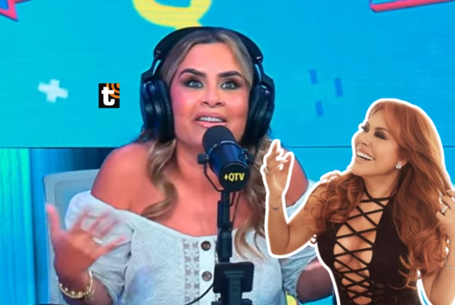 Ethel Pozo sorprendida con el apoyo de Magaly Medina.