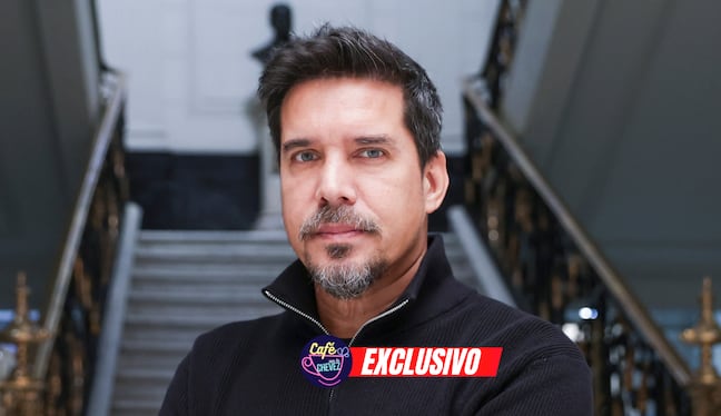 Gabriel Calvo en el Café con la Chevez. Foto: Giancarlo Ávila @Photo.Gec