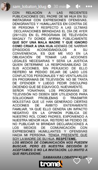 Samahara Lobatón vs. Youna.