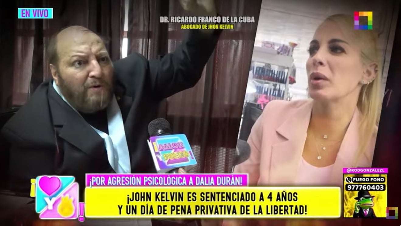 Abogado de John Kelvin explica por qué Dalia Durán se abría presentado en la última audiencia luego de varias ausencias.