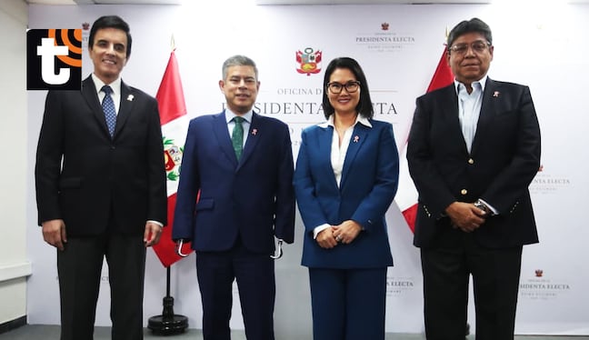 Keiko Fujimori presentó a los tres primeros ministros de su gabinete
