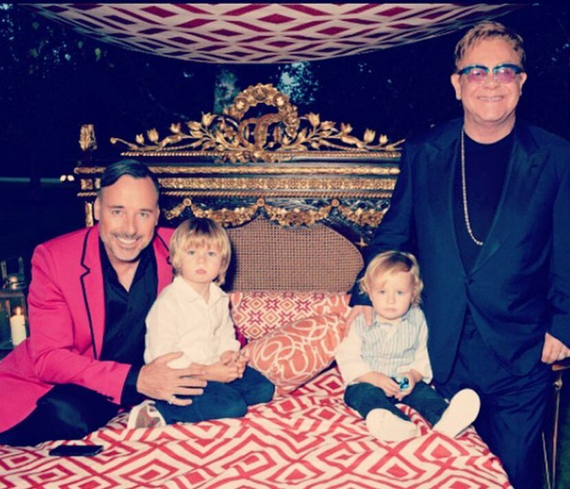 (Foto: Instagram / David Furnish)