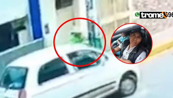 Huánuco: Mujer policía fue arrastrada por chofer para evitar una papeleta