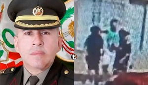 ¡Indignación en Chorrillos! Captan a militar agrediendo a dos niños, amigos de su hijo