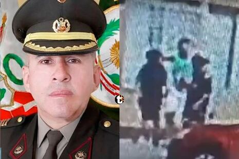 ¡Indignación en Chorrillos! Captan a militar agrediendo a dos niños, amigos de su hijo
